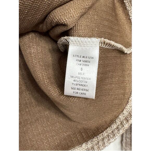 Sage The Label Button Front Cardigan Neutral Small - Picture 5 of 9